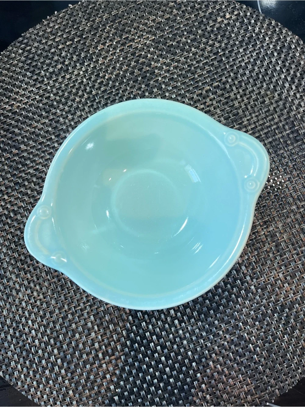 Vintage LuRay Pastel Lug Handle Soup/Cereal Bowl